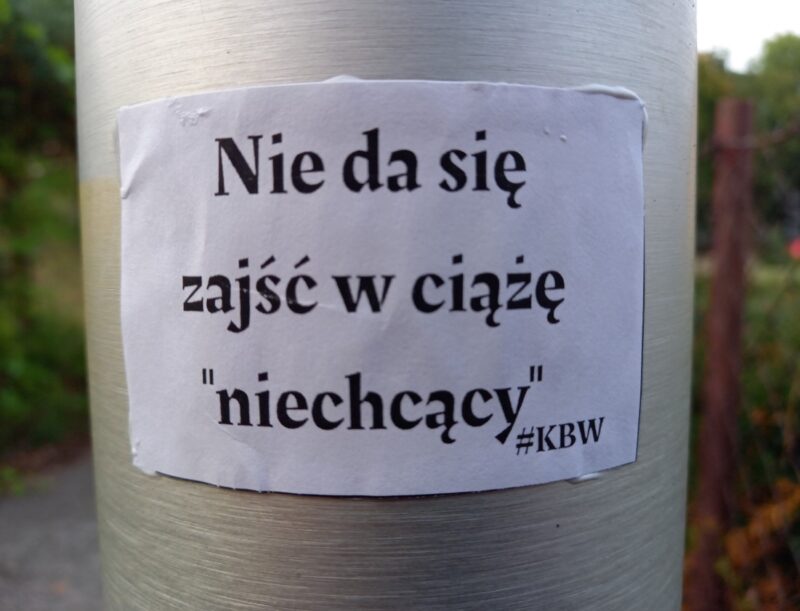 „Kobieta w ciąży potrzebuje wsparcia nie aborcji”, nowa akcja uliczna środowisk konserwatywnych! ZOBACZ GALERIĘ