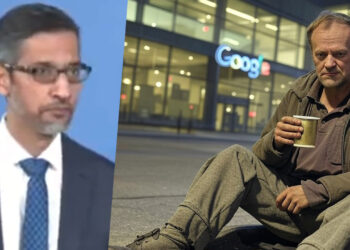 Tusk ogłasza „wielką inwestycję” Google. 5 dolarów na Polaka! Czy my jesteśmy krajem czwartego świata?