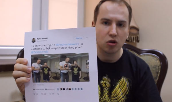 Obrzydliwa manipulacja! Andruszkiewicz ofiarą paskudnego „fakenewsa”. Kompromitacja Tomasza Lisa i Borysa Budki!
