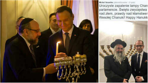 Dlaczego Prezydent oraz parlamentarzyści obchodzą chanukę? Ilu jest w Polsce Żydów?