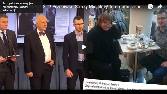 W obronie GODNOŚCI! Przeciwko Straży Miejskiej! Internauci zebrali 190 tys. PLN dla „Babci od bułek”