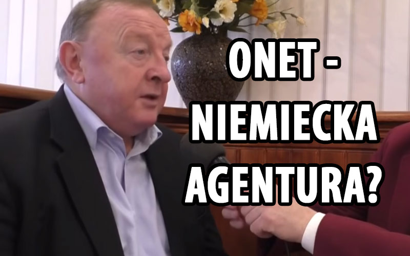 Stanisław Michalkiewicz – Onet.pl może być powiązany z niemieckim wywiadem