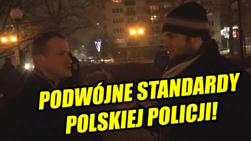 PODWÓJNE STANDARDY POLSKIEJ POLICJI! KOD może wszystko. Narodowcy nic.
