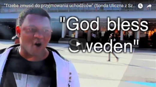 Polak zrobił sondę uliczną w Sztokholmie. Zobacz co Szwedzi myślą o obecnej sytuacji w Szwecji [WIDEO]