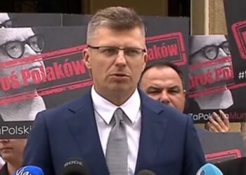 Warchoł o „Zielonej Granicy”: Ten paszkwil ma na celu przygotowanie do zburzenia muru na granicy polsko-białoruskiej [WIDEO]