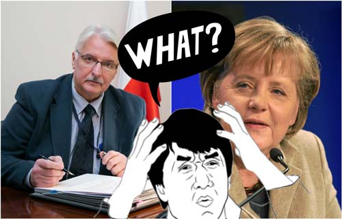 Waszczykowski: „Merkel zabiega o interesy Europy, w których interesy Polski są uwzględniane”