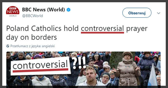 Biczowanie się na ulicy w Niemczech z powodów religijnych jest OK. Publiczne odmawianie różańca w Polsce jest „kontrowersją”