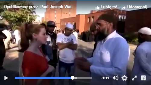 Brytyjka chciała przekonać się, czy jej rodzinne miasto jest opanowane przez muzułmańskich ekstremistów. To, co zobaczyła, przeszło jej najśmielsze oczekiwania… [WIDEO]