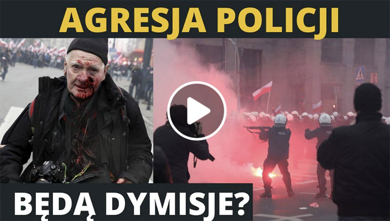 Polacy żądają dymisji Komendanta Głównego Policji Jarosława Szymczyka!