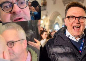 Hołownia milczy, gdy dziennikarz „Gazety Wyborczej” atakuje posła w Sejmie! Tolerancja agresji czy strach przed własnym obozem politycznym?