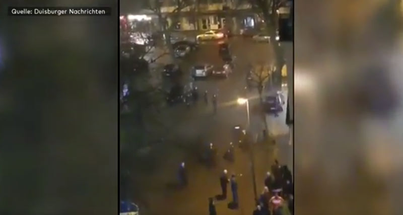 Wielkanoc po niemiecku. Krew na ulicach Duisburga. Uliczne walki imigrantów w Niemczech! [WIDEO]