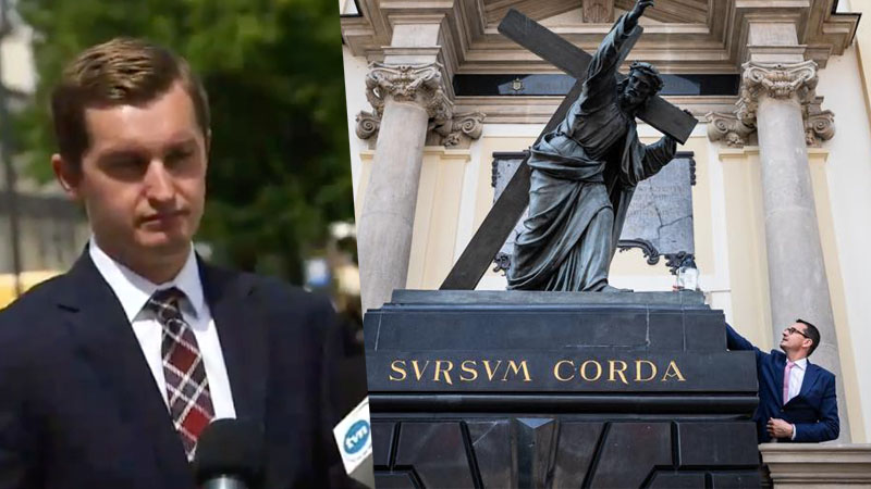 Ws. dewastacji warszawskich pomników interweniuje Premier, minister Kaleta i Ośrodek Monitorowania Antypolonizmu