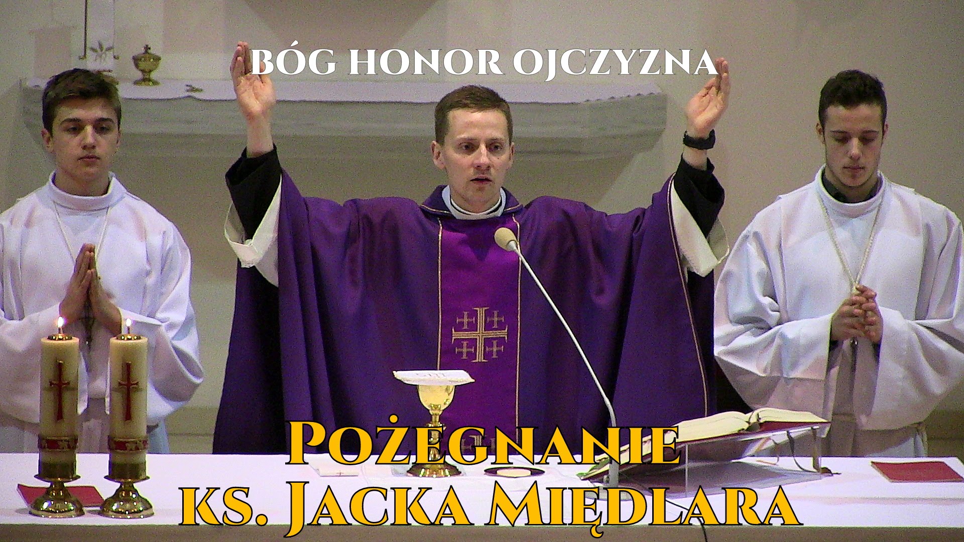 Pożegnanie ks. Jacka Międlara – Kościół ugiął kolana przed Gazetą Wyborczą.