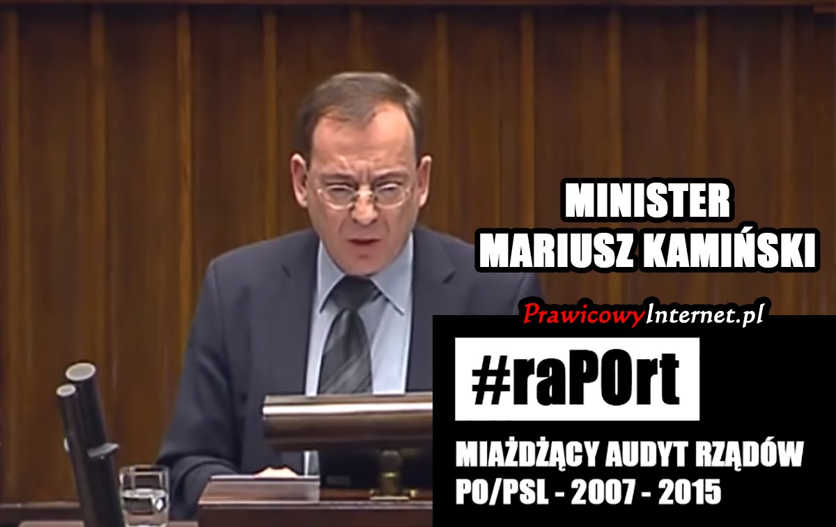 PO ZMIAŻDŻONE! Porażające wystąpienie Mariusza Kamińskiego!