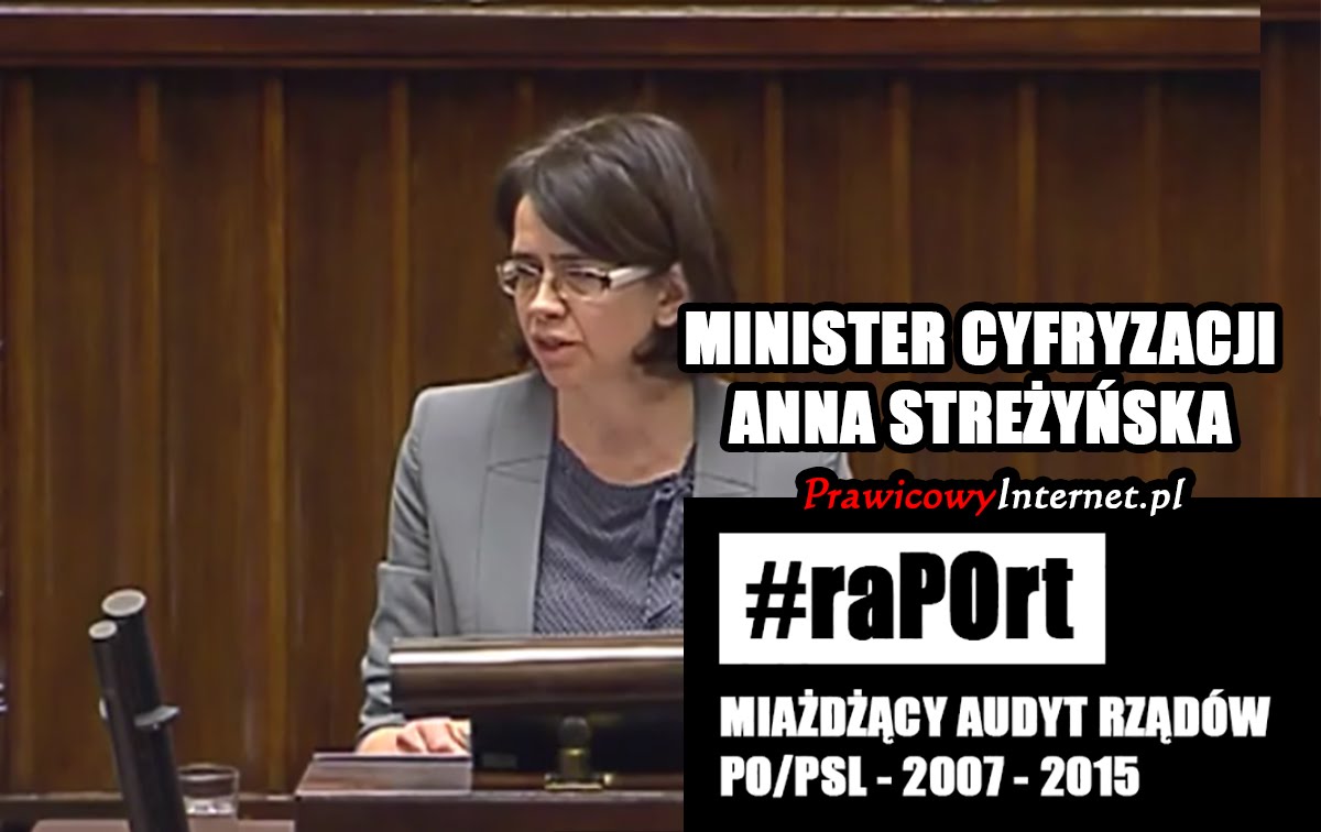 Anna Streżyńska: Środki na informatyzację państwa były wydawane nieefektywnie
