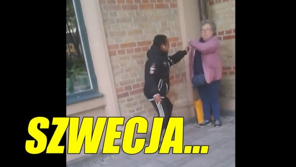Imigranci atakują staruszkę w Szwecji! [WIDEO]