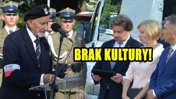 SKANDALICZNE ZACHOWANIE MISIŁO! Zobacz jak potraktował prezesa Związku Żołnierzy AK!