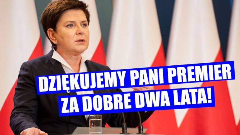 DZIĘKUJEMY PANI PREMIER ZA TE DWA LATA! Oto najlepsze przemówienia Beaty Szydło!