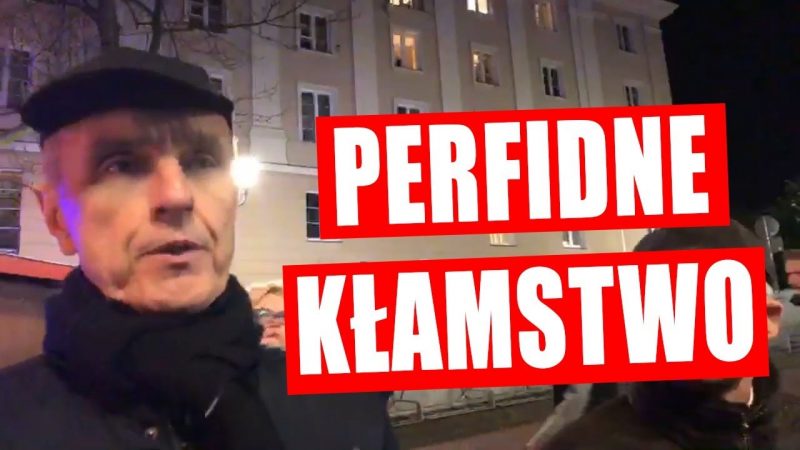 Bogdan Klich KŁAMIE W ŻYWE OCZY! Insynuuje prowokacje Policji pod Senatem!