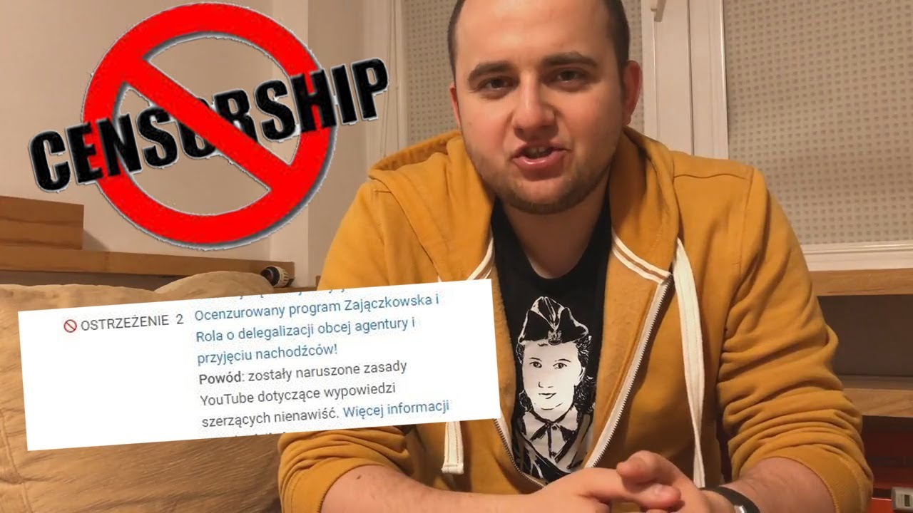 YouTube usuwa wRealu24! Cenzura Adsense! Google wchodzi w 2018 rok…