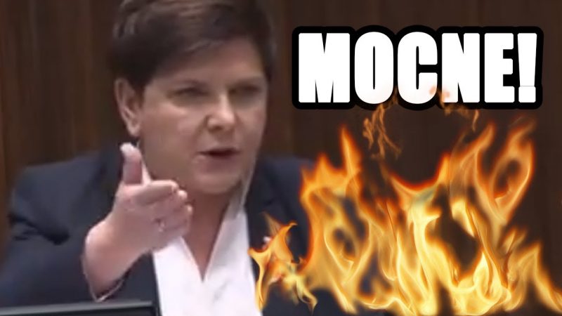 Wróciła Beata Szydło z 2015 roku! Pani Premier pokazała posłom Platformy Obywatelskiej gdzie ich miejsce! [WIDEO]