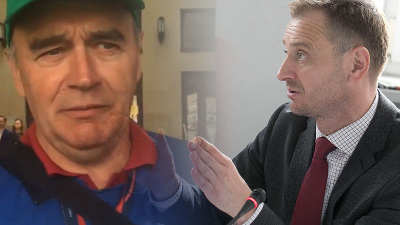 CAŁKOWITY BRAK KULTURY! Sławomir Nitras do starszego człowieka: „Zamknij się ty durniu”
