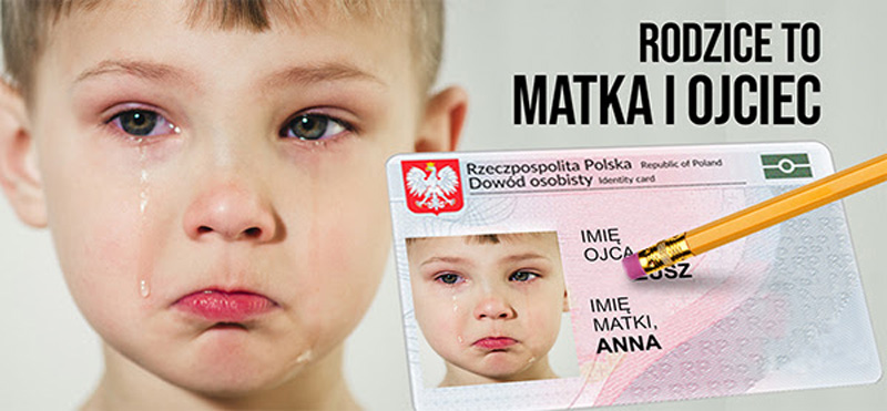 Aktywiści LGBT na wojnie z Polską i rozumem. Żądają „dwóch matek” w dowodzie osobistym.