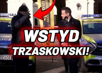 „Przykro się na to patrzy” – komendant salutuje przed Trzaskowskim