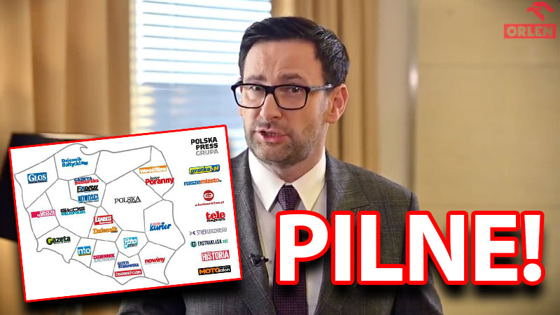 NEWS ROKU! Orlen wykupuje niemieckie Polska Press! To 170 lokalnych tytułów! To jest REPOLONIZACJA!