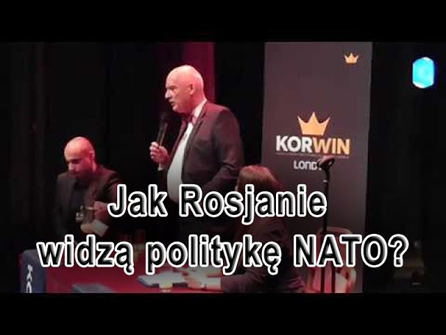 Janusz Korwin-Mikke – Jak Rosjanie widzą politykę NATO?
