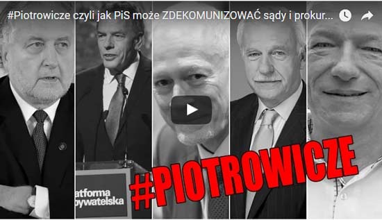 PiS powinien CAŁKOWICIE zdekomunizować polskie sądy i prokuratury! Ale również własne struktury…