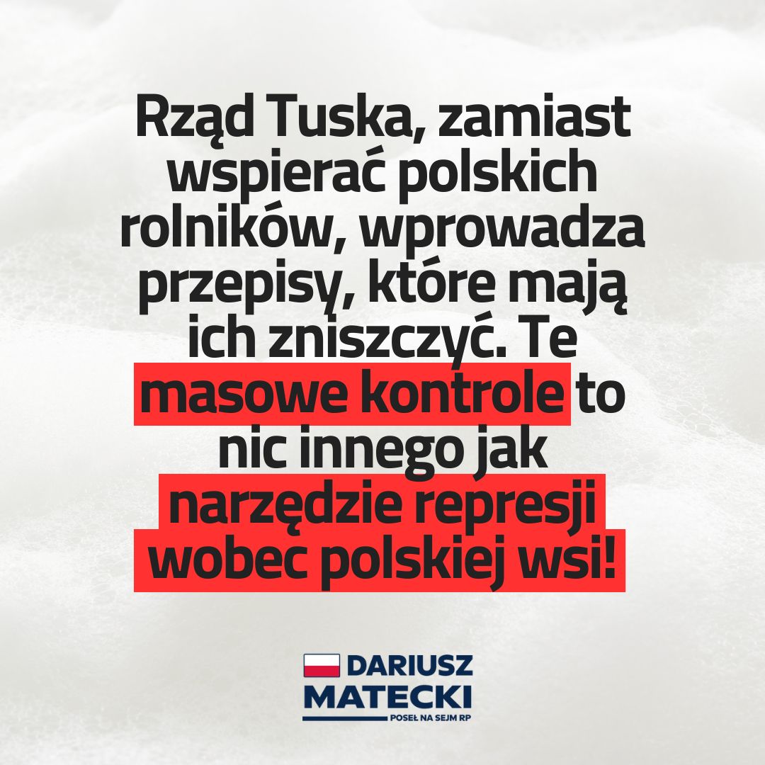 Nowe przepisy uderzają w rolników – kolejny cios rządu Tuska w polską wieś! Zemsta na protesty?