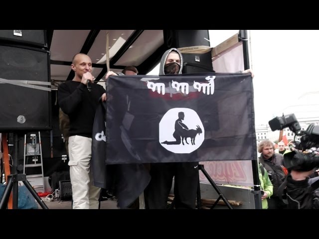 Polacy palą flagi ISIS i wzywają rząd do obrony przed imigrantami!