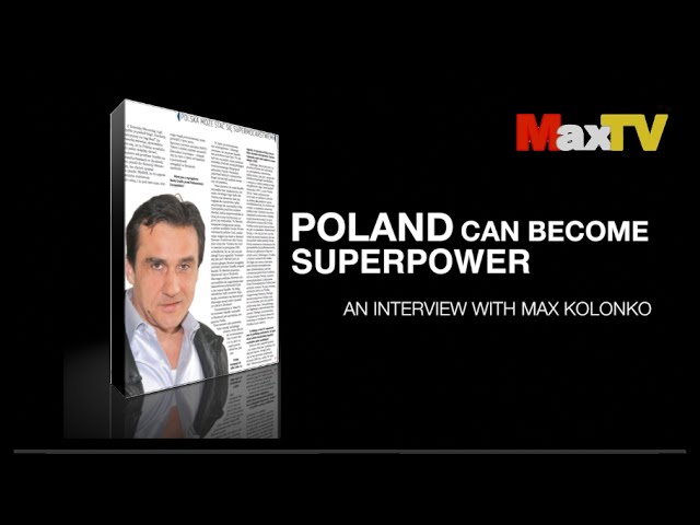 Polska może być supermocarstwem – wywiad z Maxem Kolonko