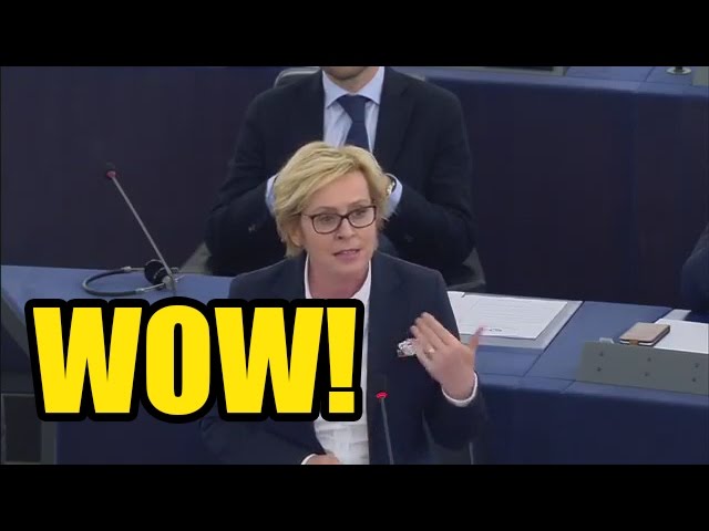 Jadwiga Wiśniewska ZAORAŁA Parlament Europejski! „Chcecie dyskutować o ustawie, której nie ma!”