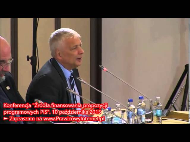 prof. Robert Gwiazdowski o pomysłach PiSu w kwestii zmian podatkowych