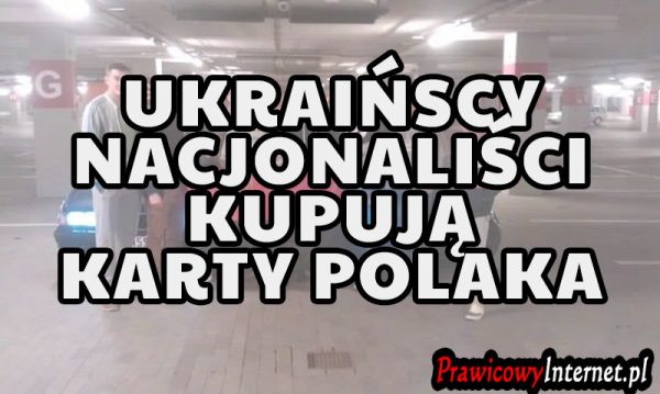 Ukraińcy Studenci z flagą UPA, za twitter