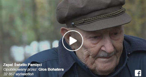 69 lat później. Wciąż odwiedza grób kolegi z oddziału AK. Wzruszające! „Zapal Światło Pamięci”