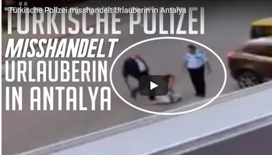 Chcesz jechać do Turcji? Obejrzyj ten film!!! Zobacz jak turecka policja znęca się nad dziewczyną za „niewłaściwy strój”!