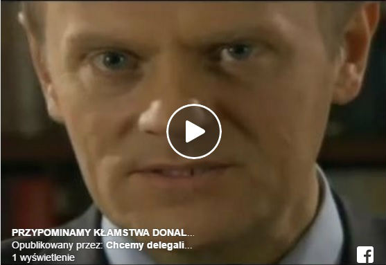 Zobacz jak Tusk kłamie. Archiwalne nagranie z 2005 roku [WIDEO]