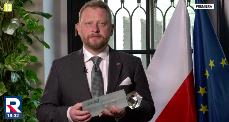 Minister Łukasz Szumowski z nagrodą „OSOBOWOŚĆ ROKU”. Gratulacje!
